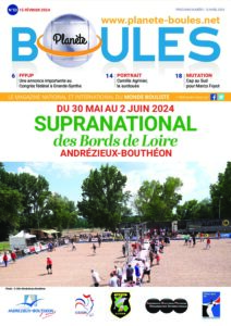 Le numéro 53 de Planète Boules est paru !                        Au sommaire :